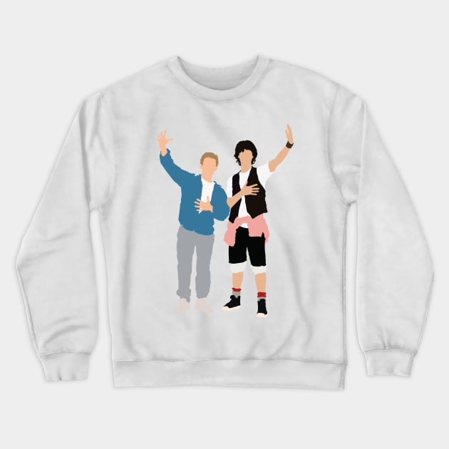 Bill and Ted Crewneck Sweatshirt by FutureSpaceDesigns